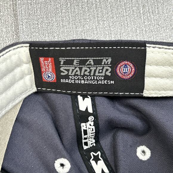 Penn State Nittany Lions Hat Navy Blue Starter Adjustable Strapback Cap - Picture 5 of 9